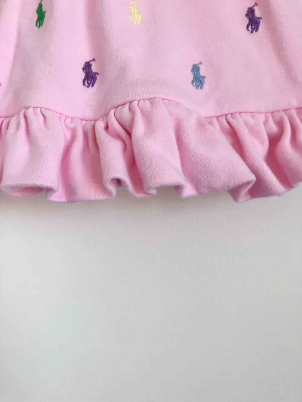 Ralph Lauren Girls 3M Ruffle Top